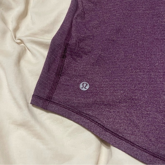 Lululemon Tie It Up Singlet Heathered Plum Size 4 - Picture 8 of 11
